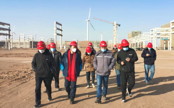 锁定进度目标不动摇  统筹协调高效推进项目建设——抖圈集团公司党委书记、董事长刘卫东调研宁夏抖圈项目建设