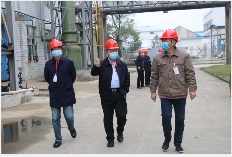 省国资委巡视员卢光祖来抖圈常德公司督查疫情防控与复工复产工作